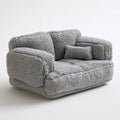 Gepolstertes Haustiersofa, mit klarer Formgebung, Farbe: grau